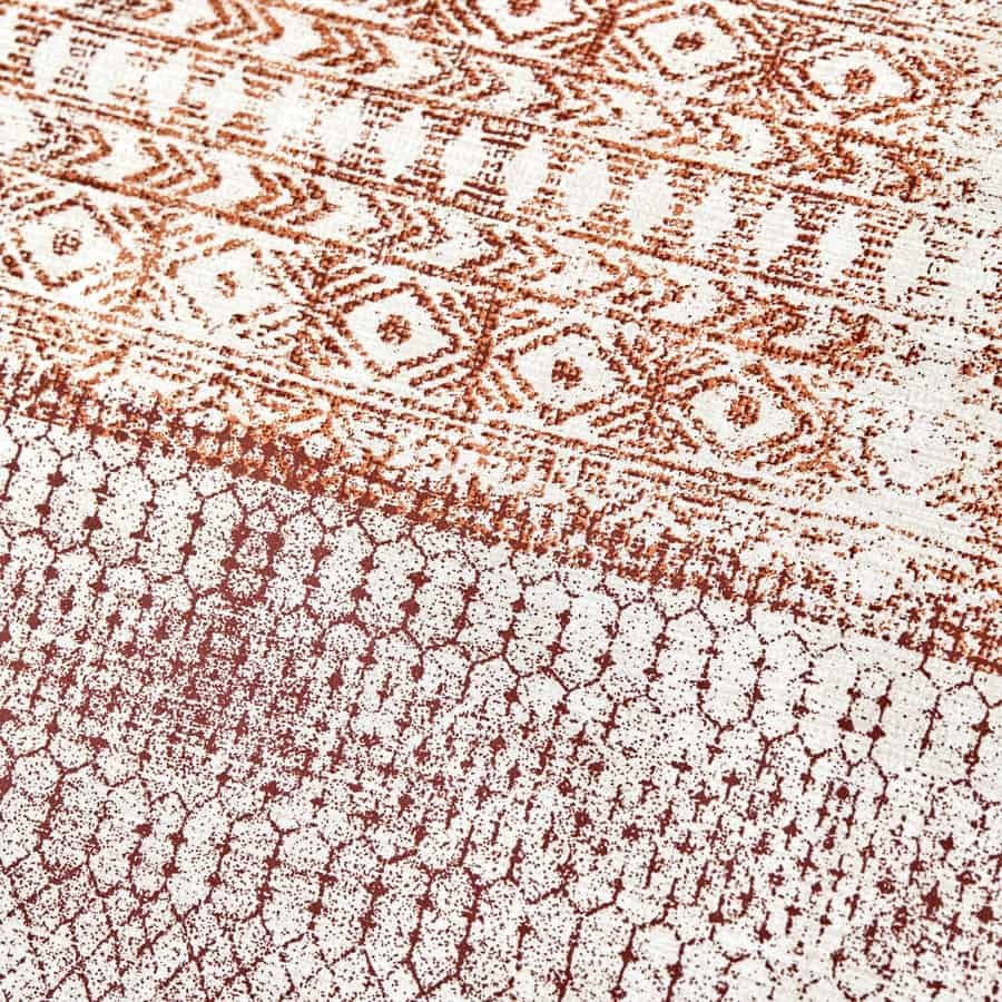 Karaca Home Gianna Tile Σετ Παπλωματοθήκη 100% Βαμβακερή Διπλή - Image 2