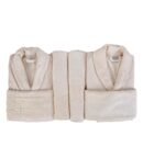 Karaca Home Carissa Gold Lacy Bamboo Σετ Μπουρνούζια-Πετσέτες