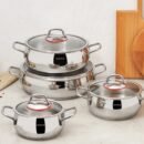 Karaca Emirgan Σετ Μαγειρικών Σκευών - 4 Κατσαρόλες