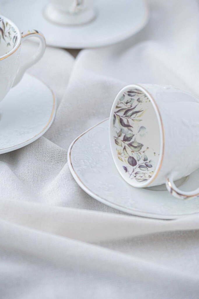 Acar Leonas Σετ 6 Φλυτζάνια Eλληνικού Καφέ - 90ml - Image 3