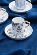 Acar Mila Black Σετ 6 Φλυτζάνια Ελληνικού Καφέ - 90 ml