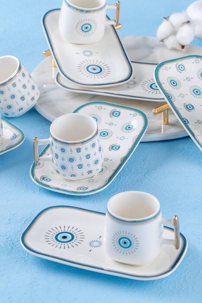 Acar Norma Σετ 6 Φλυτζάνια Ελληνικού Καφέ - 90 ml