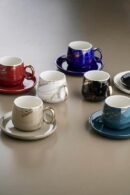 Σετ Τσαγιού Από Πορσελάνη 6 Τμχ