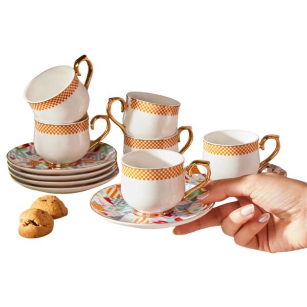 Σετ 6 Φλυτζάνια Καφέ 90 ml