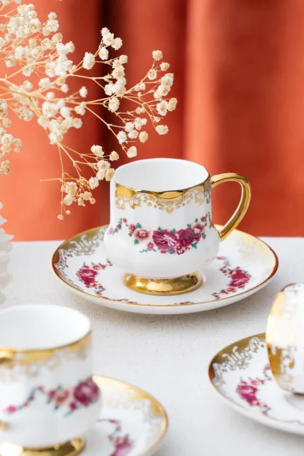 Acar Osiris Σετ Φλιτζανιών Καφέ 6 Ατόμων – 90 ml